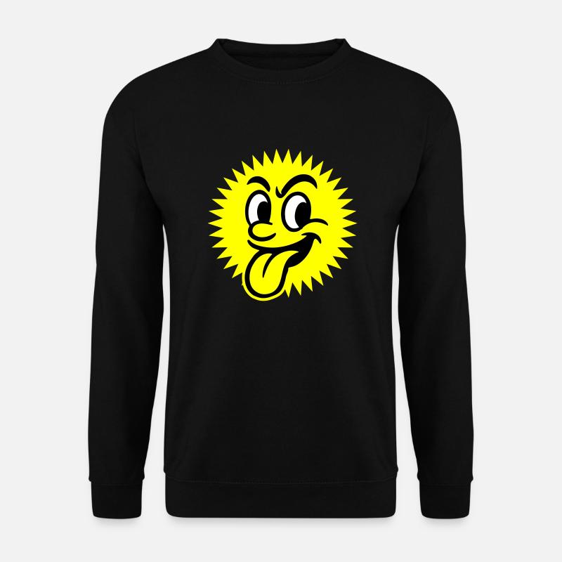 Sun Summer Face - Unisex Sweatshirt - black