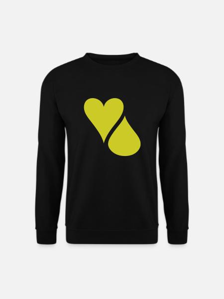 herzblutdeluxe_logo - Unisex Pullover - Schwarz