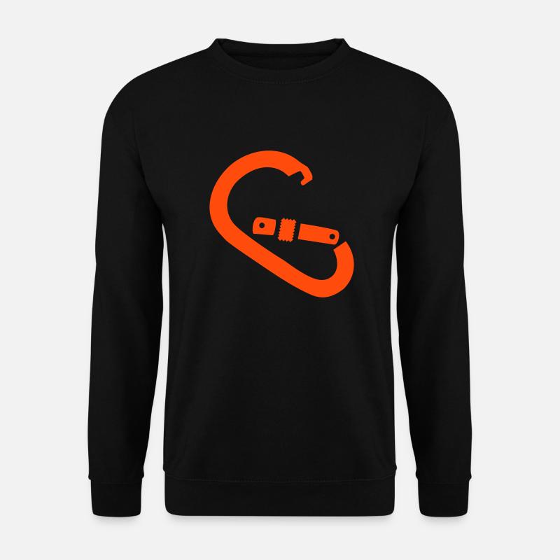 Karabiner - Unisex Pullover - Schwarz