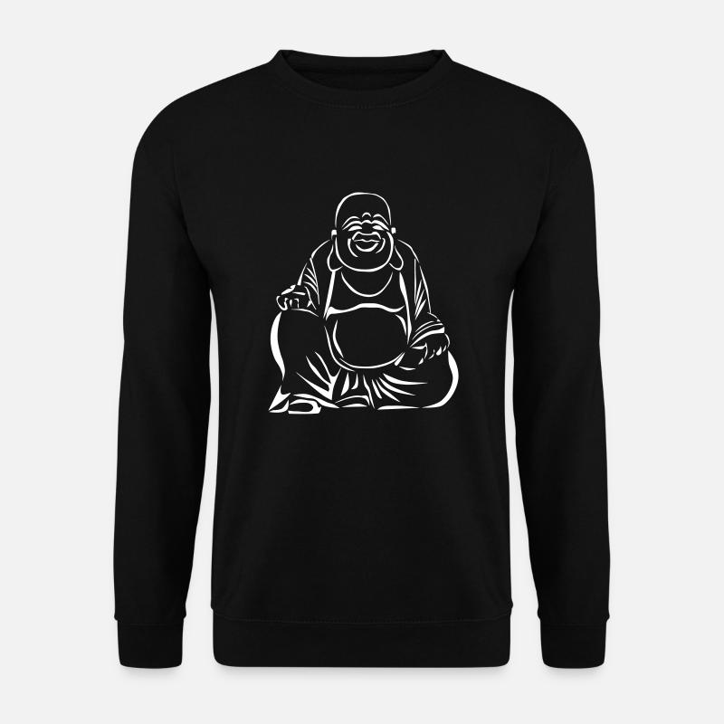 Fat Buddha - Unisex Sweatshirt - black