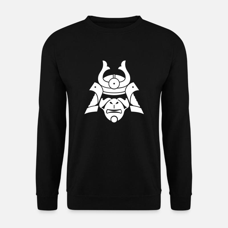 Samuraimaske - Unisex Pullover - Schwarz