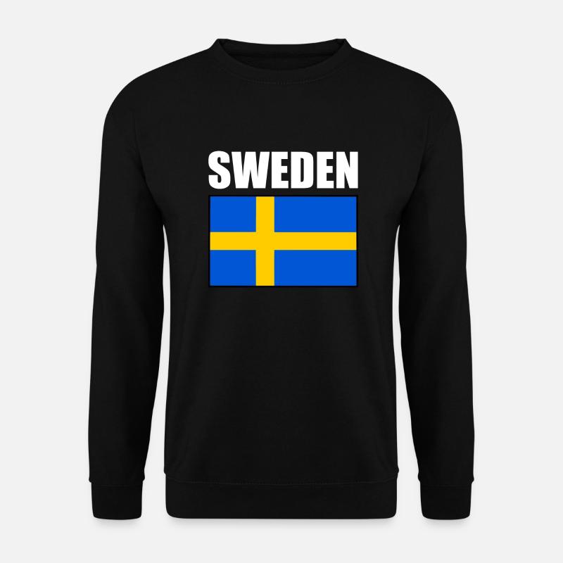 Schweden - Unisex Pullover - Schwarz