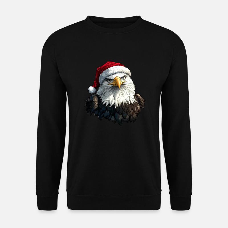 Eagle Christmas - Unisex Sweatshirt - black