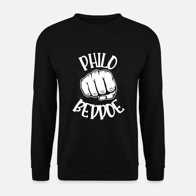 philo beddoe - Sweat-shirt Unisexe - noir