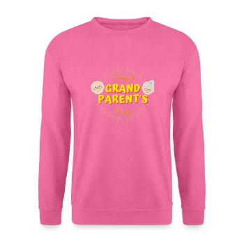 Grandparents Day - Sweat-shirt Unisexe - rose - Devant