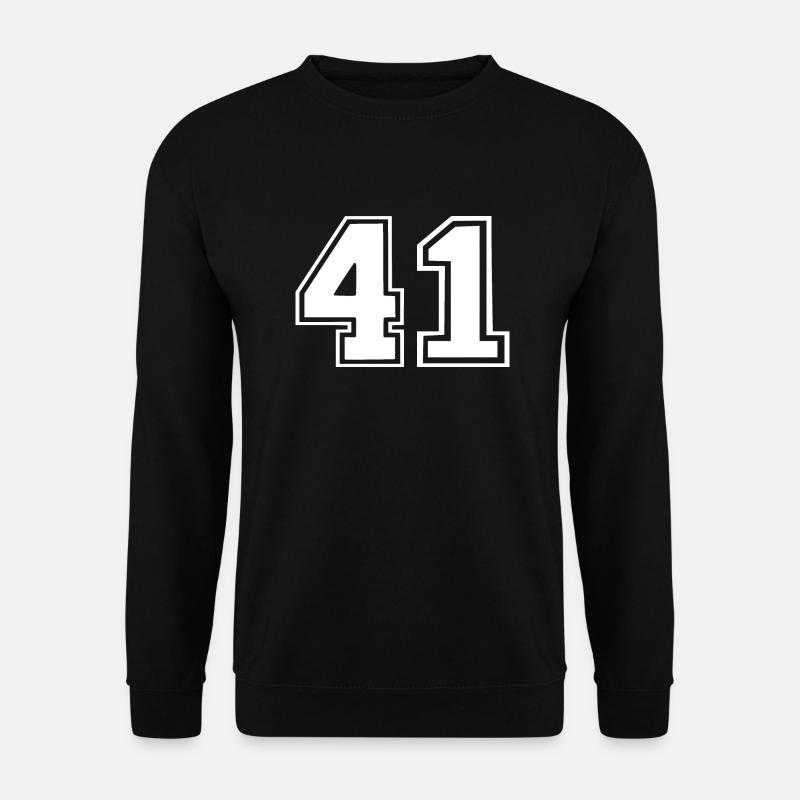 41 - Unisex Pullover - Schwarz