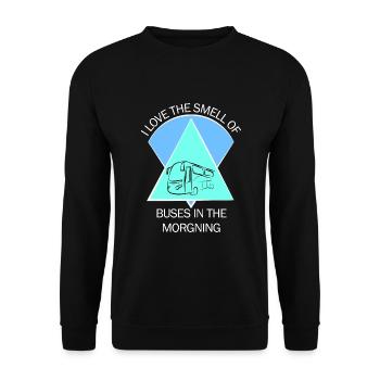 Chauffeur d’autobus scolaire Chauffeur d’autobus scolaire - Sweat-shirt Unisexe - noir - Devant - Alina (178cm) & Michal (187cm)