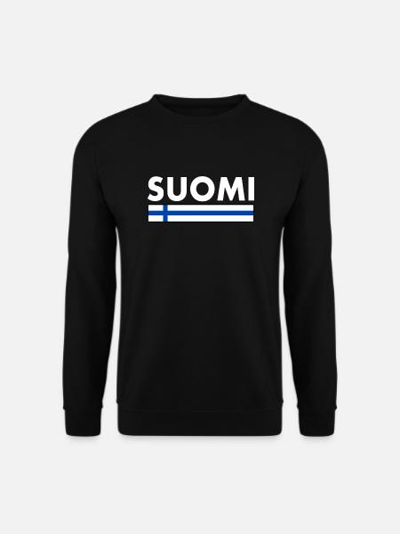 Suomi - Unisex Sweatshirt - black