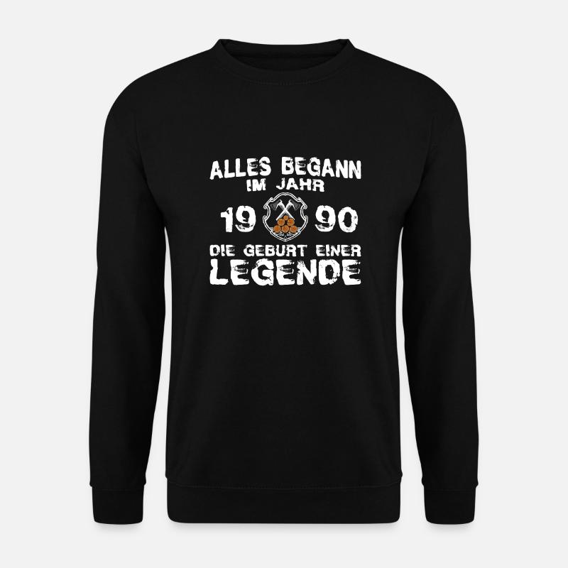 Holz Legende 1990 - Unisex Pullover - Schwarz