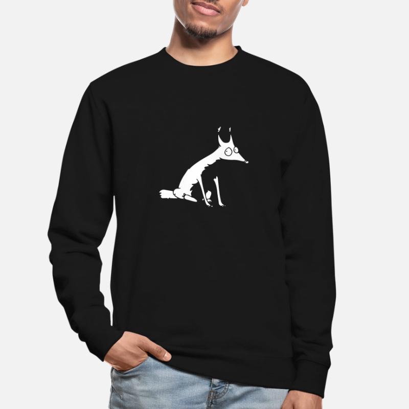 White Fox no 1 Unisex Sweatshirt