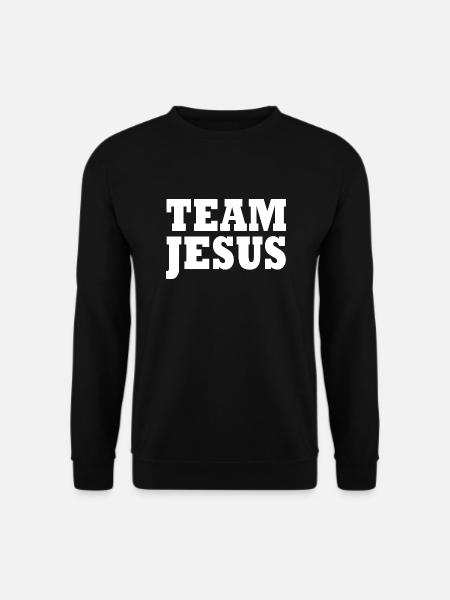 Team jesus - Unisex Pullover - Schwarz