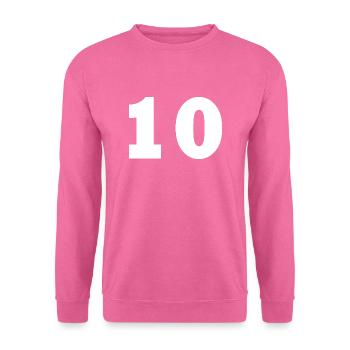 10 - Unisex Pullover - Pink - Vorne