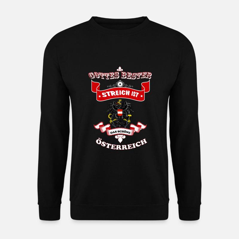 Österreich - Unisex Pullover - Schwarz