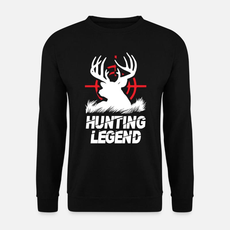 Hunting Legend - Unisex Pullover - Schwarz