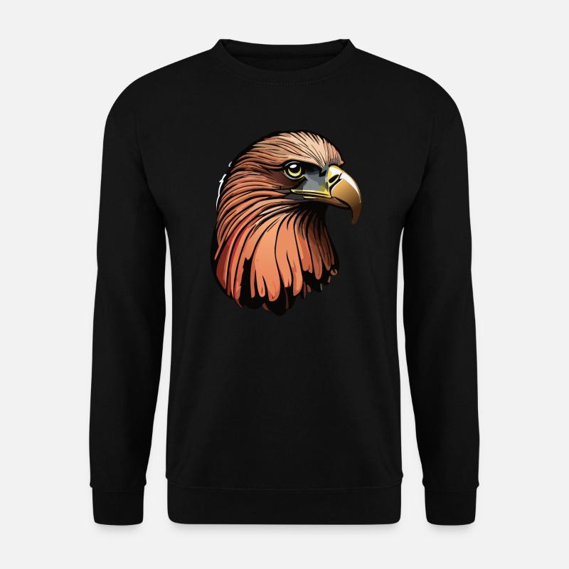 Adler - Unisex Pullover - Schwarz