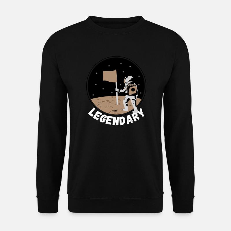 Space Legendary Astronaut - Unisex Sweatshirt - black