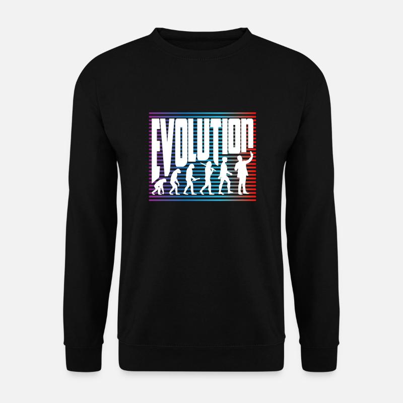 évolution - Sweat-shirt Unisexe - noir