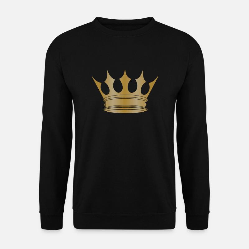 crown - Unisex Sweatshirt - black