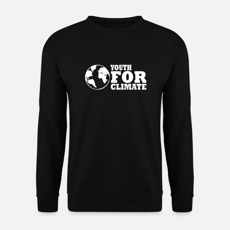 Youth for climate - Unisex Pullover - Schwarz
