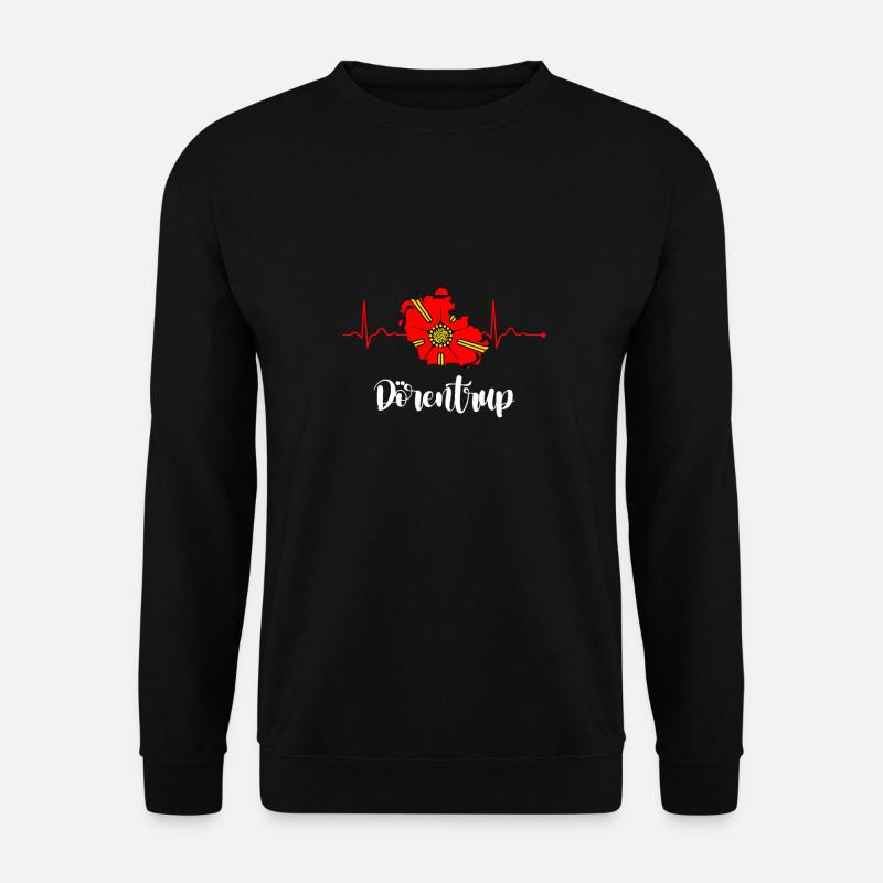 Lipperland Ostwestfalen Lippe Dörentrup - Unisex Pullover - Schwarz