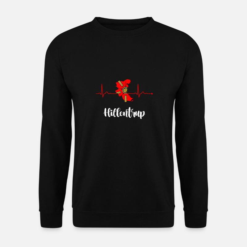 Lipperland Ostwestfalen Lippe Hillentrup - Unisex Pullover - Schwarz