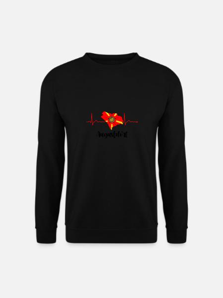 Lipperland Ostwestfalen Lippe Augustdorf - Unisex Sweatshirt - black