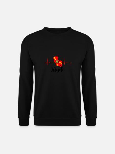 Lipperland Ostwestfalen Lippe Lügde - Unisex Sweatshirt - black
