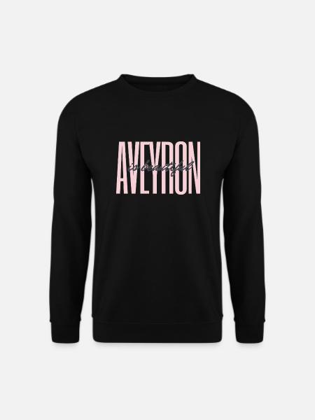 Aveyron is beautiful - Sweat-shirt Unisexe - noir