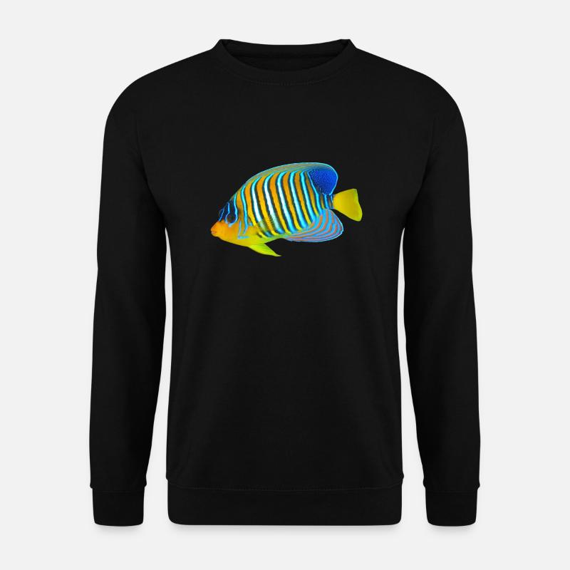 Fisch - Unisex Pullover - Schwarz