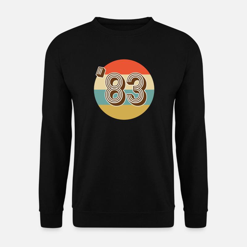 1983 Vintage Jahrgang - Unisex Pullover - Schwarz