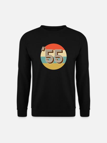 1955 Vintage Vintage - Unisex Sweatshirt - black