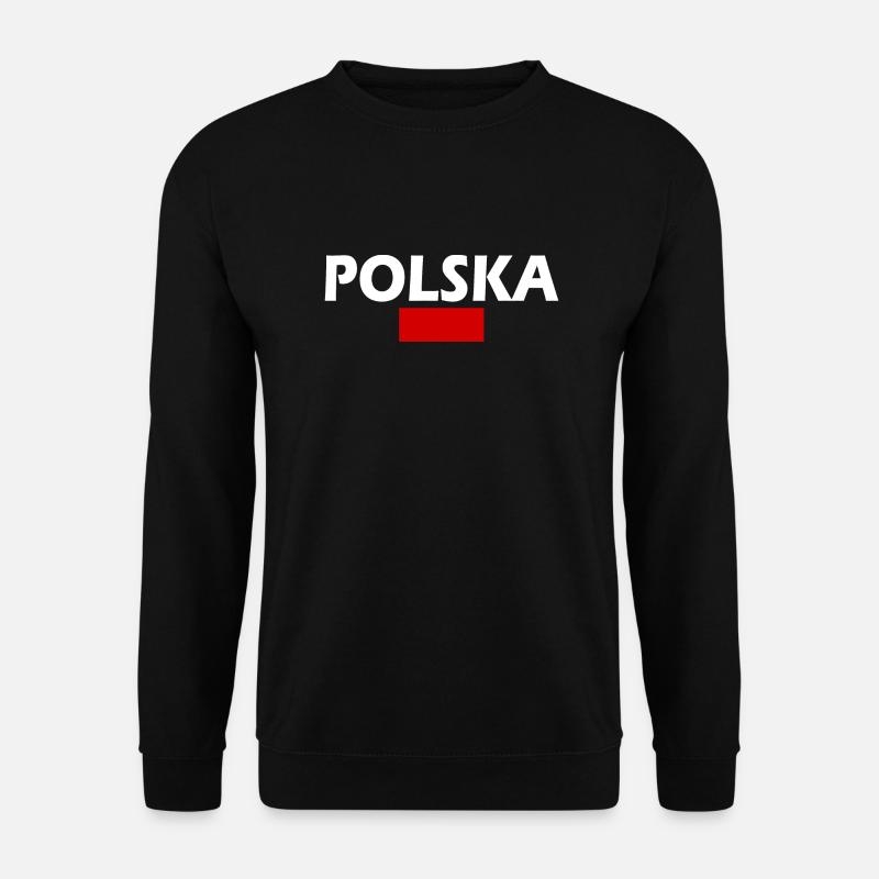Poland - Unisex Sweatshirt - black