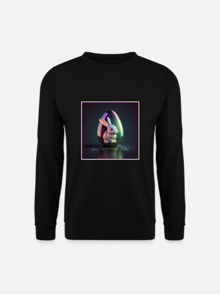 Easter 80s Style - Easter Punk - Unisex Sweatshirt - black
