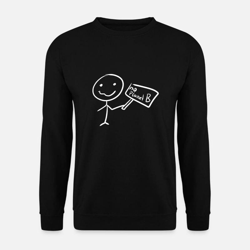 no planet - Unisex Sweatshirt - black