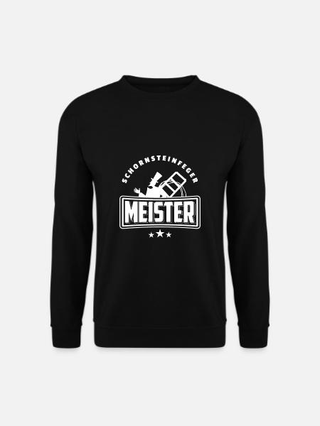 Schornsteinfeger Shirt Kaminkehrer Meister - Unisex Pullover - Schwarz