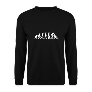 Vater und Sohn - Vater und Tochter Geschenk Papa - Unisex Pullover - Schwarz - Vorne - Alina (178cm) & Michal (187cm)