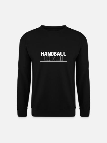 Handball Coach Trainer T-Shirt Geschenk - Unisex Pullover - Schwarz