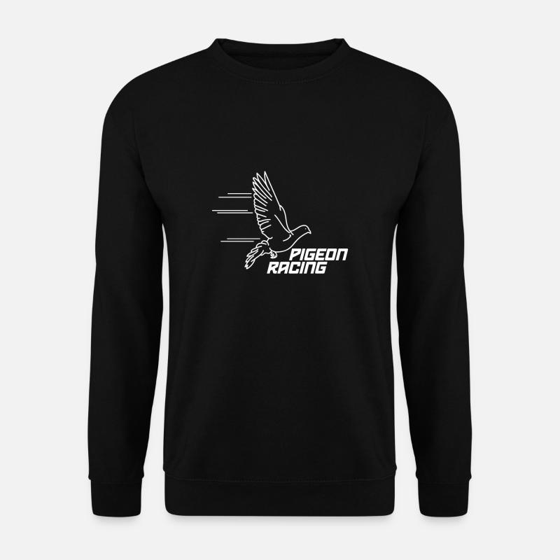 Pigeon Racing pigeon racing - Unisex Sweatshirt - black