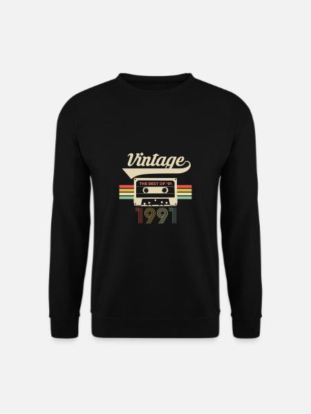 Vintage The Best Of 91 1991 30e anniversaire t-shirt - Sweat-shirt Unisexe - noir