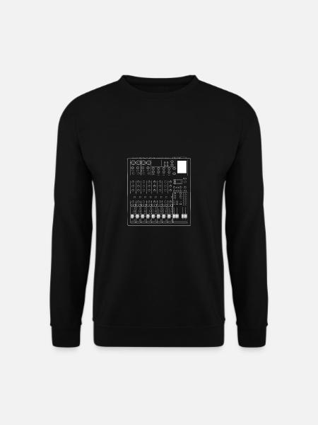 Mischpult Tontechniker T-Shirt Geschenk - Unisex Pullover - Schwarz