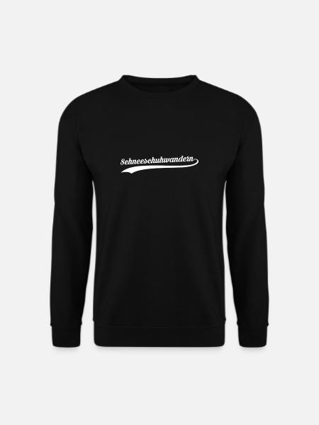 Snowshoeing Gift - Unisex Sweatshirt - black