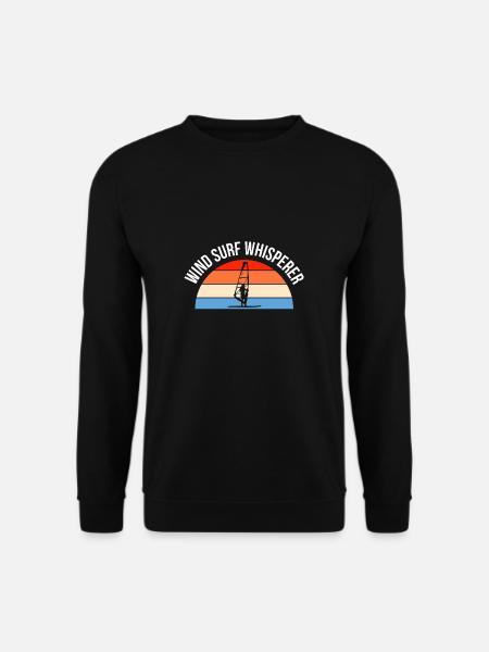 Wind Surf Whisperer - Unisex Sweatshirt - black