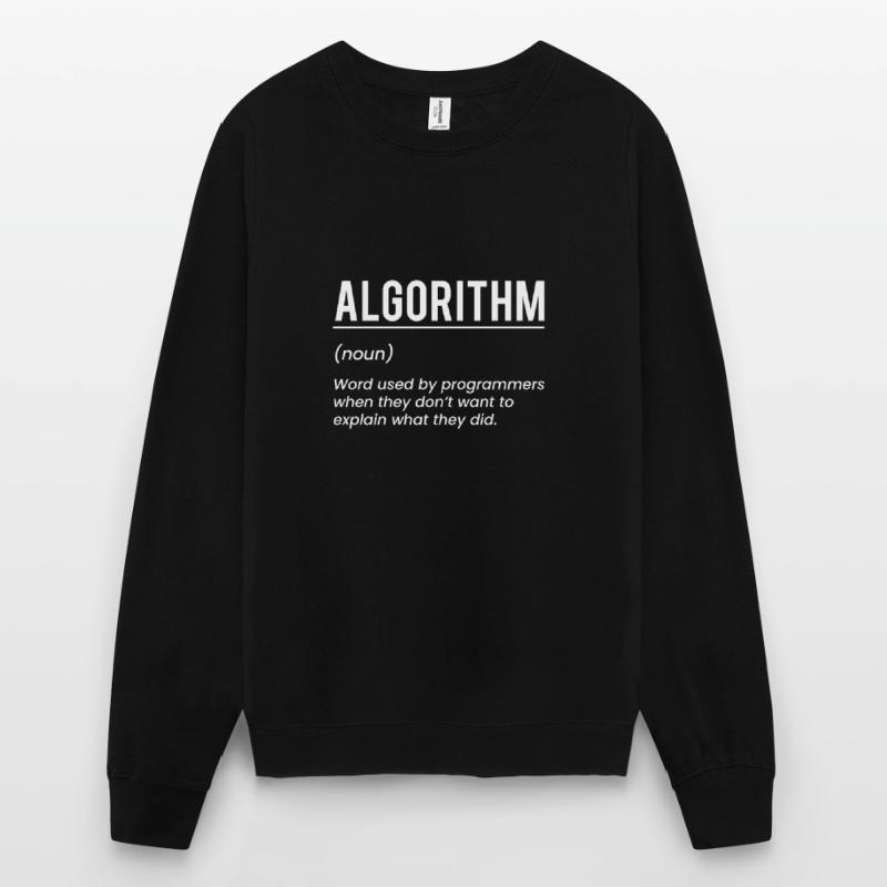 Algorithm Definition Algorithm Gift Unisex Sweatshirt