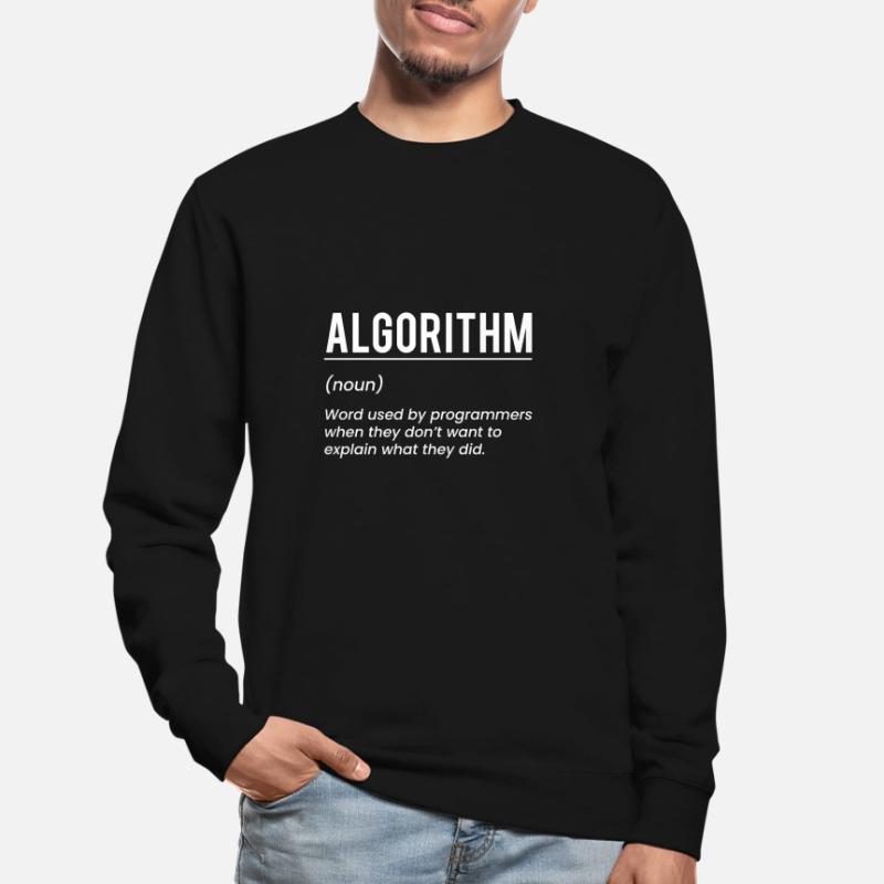 Algorithm Definition Algorithm Gift Unisex Sweatshirt