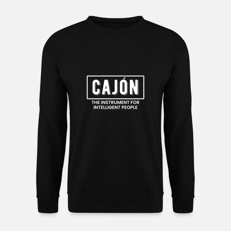 Cajon Definition Shirt Gift - Unisex Sweatshirt - black