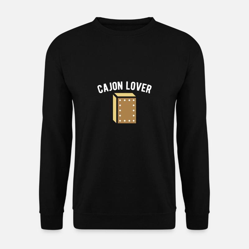 Cajon Lover Shirt Gift - Unisex Sweatshirt - black