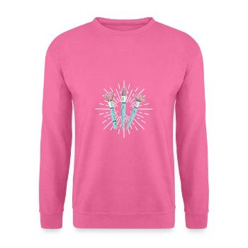 Makeup Artist Gift Shirt - Unisex Sweatshirt - pink - Front