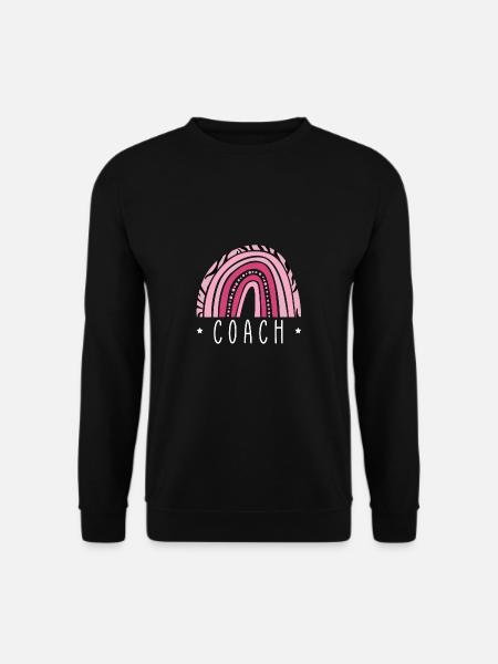 Coach Vintage Retro Shirt Geschenk Trainer - Unisex Pullover - Schwarz