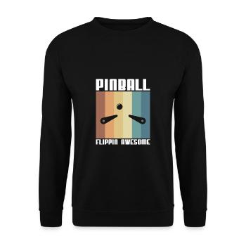 Flippin Super Chemise Cadeau - Sweat-shirt Unisexe - noir - Devant - Alina (178cm) & Michal (187cm)