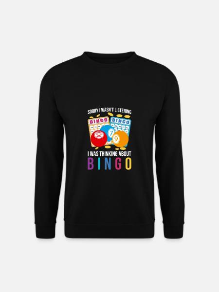 Bingo Shirt Idée Cadeau - Sweat-shirt Unisexe - noir